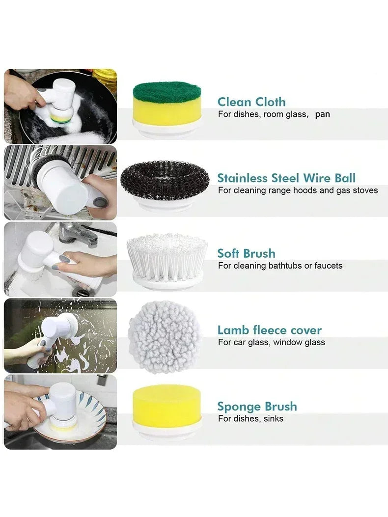 Cordless Electric Spin Cleaning Brush
