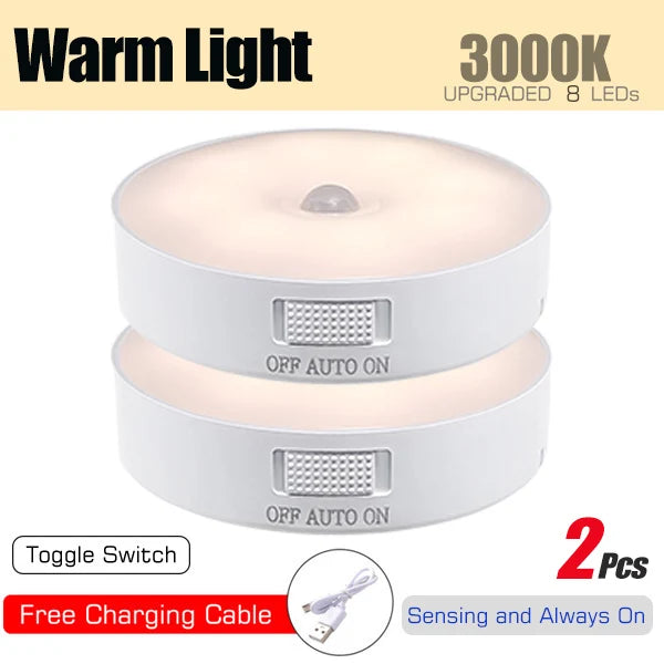 Rechargeable Motion Sensor LED Light
