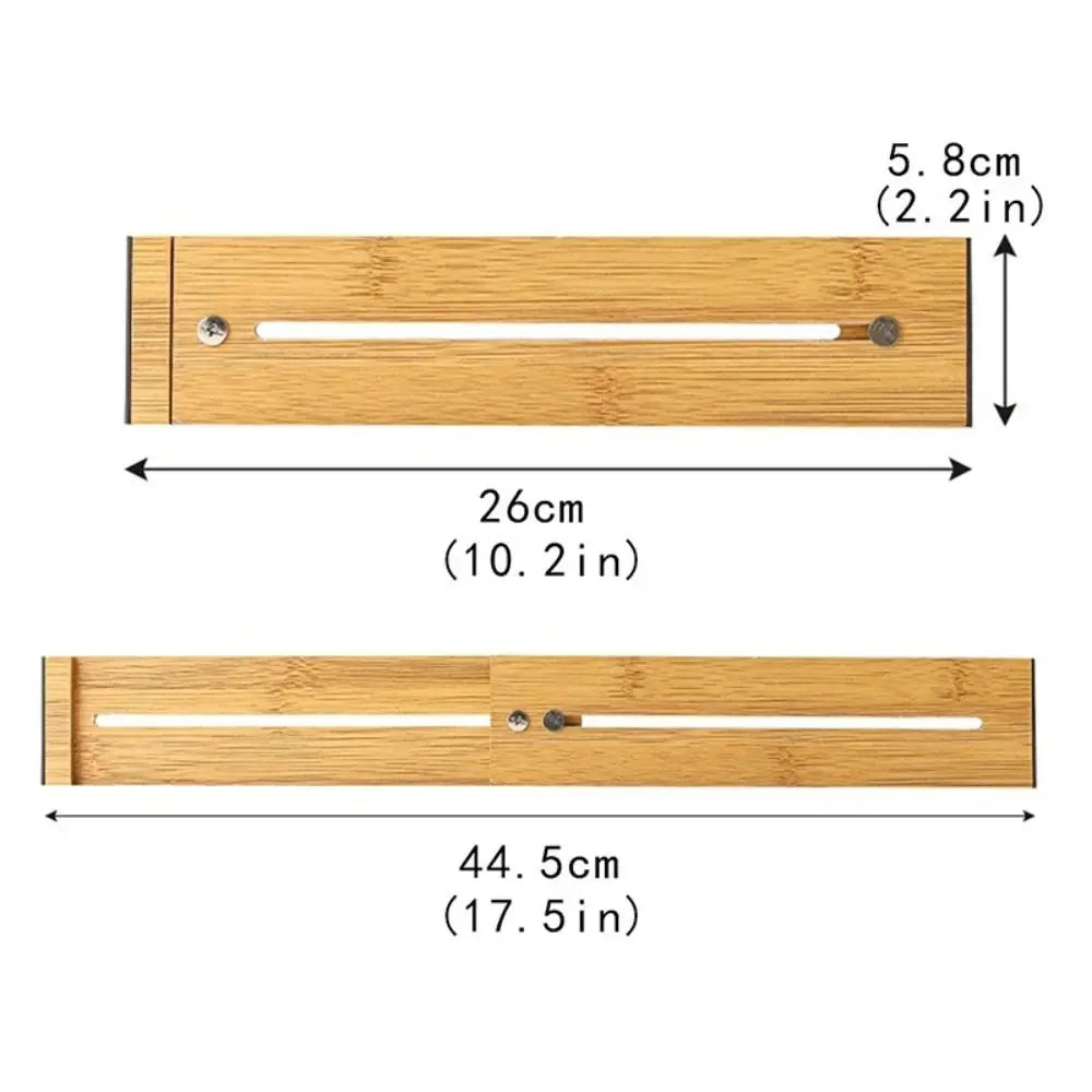 Expandable Bamboo Drawer Dividers