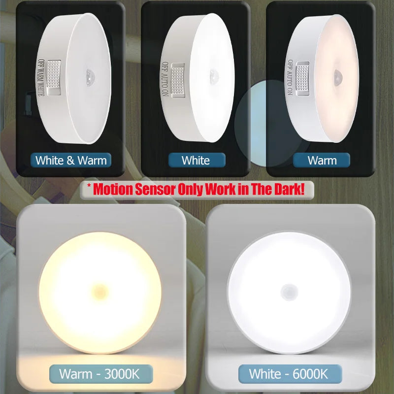Rechargeable Motion Sensor LED Light