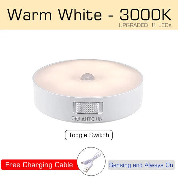 Rechargeable Motion Sensor LED Light