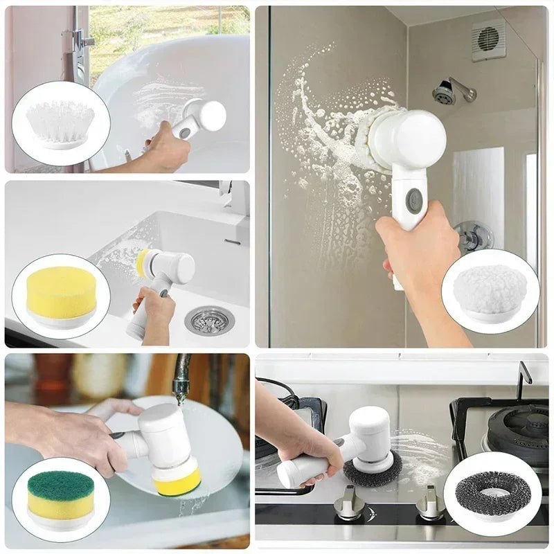Cordless Electric Spin Cleaning Brush